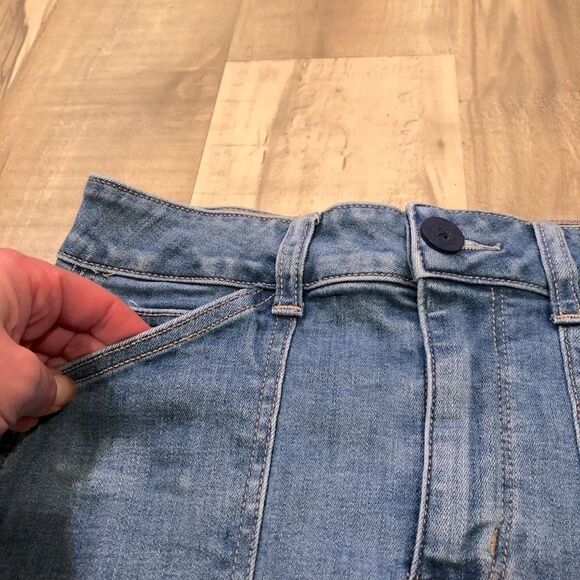 American Eagle Mini Jean Skirt High Rise size 4 - Picture 4 of 10